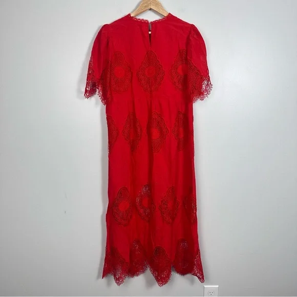 TUCKERNUCK Red Catalina Dress LARGE - Picture 9 of 12